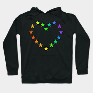 Rainbow heart Hoodie